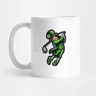 Irish American Golfing - St Patricks Day Funny Golf Mug